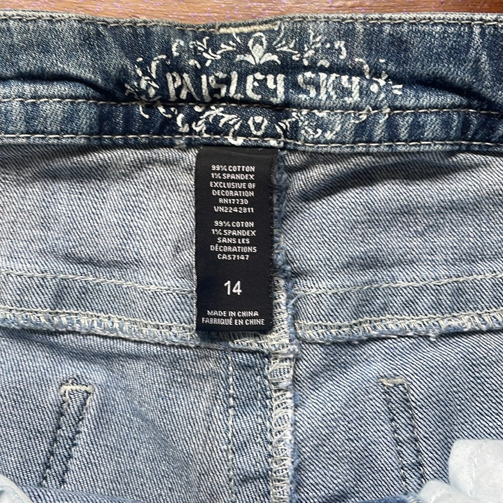 Ladies Paisley Sky jeans - Picture 5 of 8